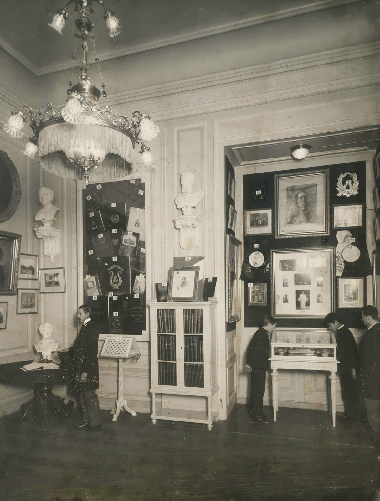 Музей А. Г. Рубинштейна в Санкт-Петербургской консерватории. 1902